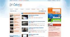 Desktop Screenshot of ceknito.sk