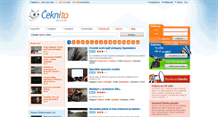 Desktop Screenshot of ceknito.eu