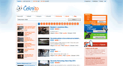 Desktop Screenshot of ceknito.cz