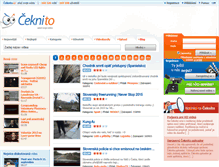 Tablet Screenshot of ceknito.cz